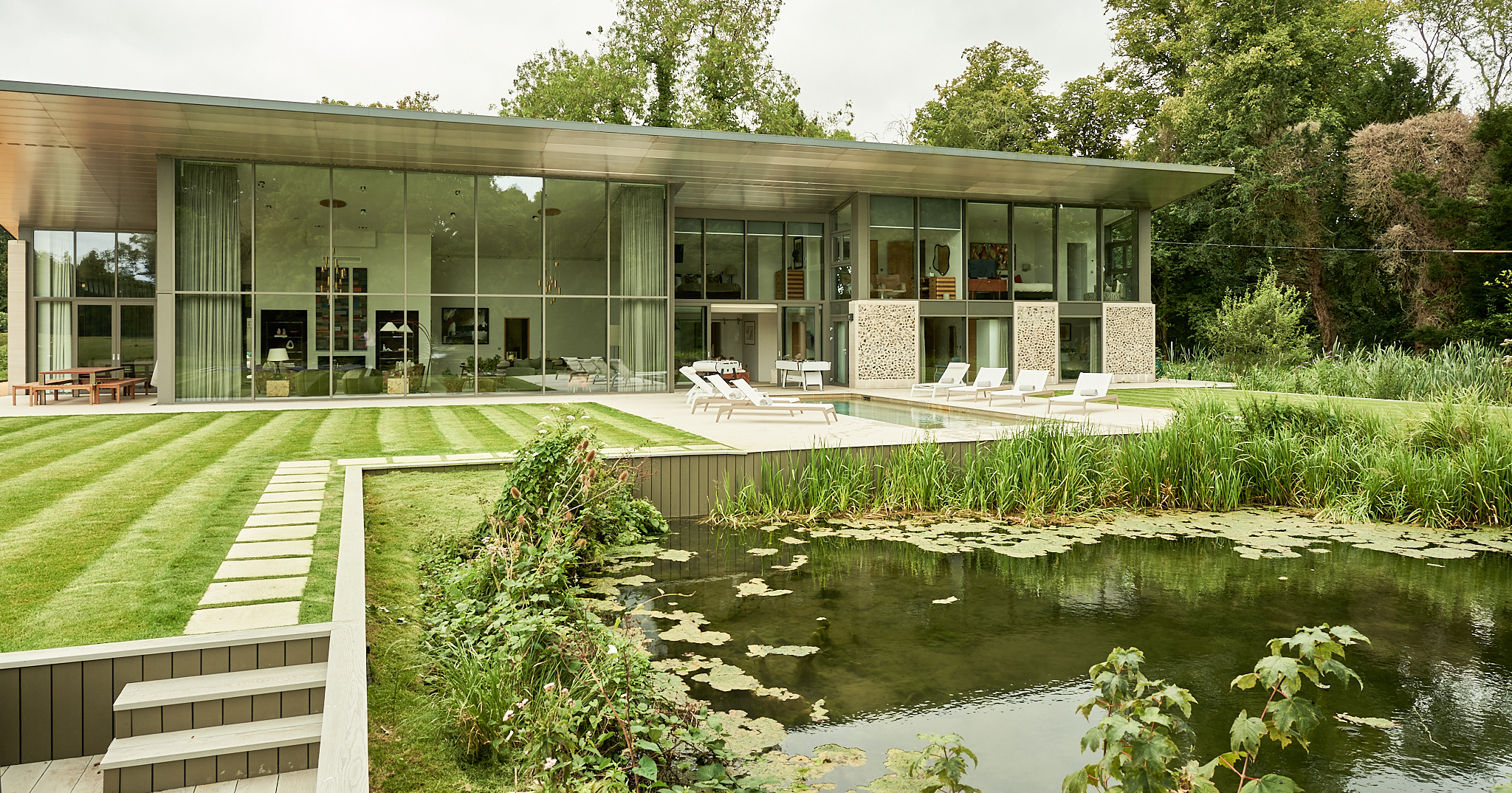 Stillwaters House Avington Estate, Hampshire Countryside